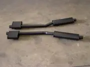 FORD FALCON XW GTHO PHASE 2 MUFFLER SET NEW WITH OEM SIZE SHORT RESONATORS