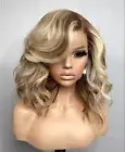 Honey Blonde Wig for Women13x4 Lace Frontal Human Hair Wig for Women Party Daily
