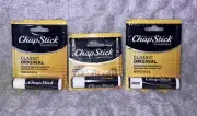 3- ChapStick Classic Original Lip Balm Tube Lip Care - 0.15 Oz