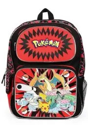Pokemon Pikachu Backpack 16” New With Tag