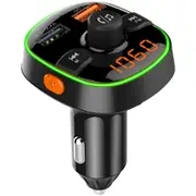 Dual USB Bluetooth 5.0 FM Transmitter MP3 Player Car Kit