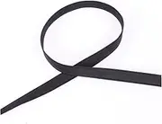 COHEALI 1 Roll DIY Elastic Band for Shoes Thickened Plain Elastic Band Roll Black Durable Comfortable Shoes Accessory for Creative Projects and