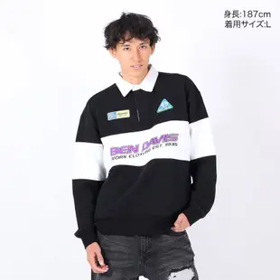 BEN DAVIS 24380018-06 RUGGERS SWEATSHIRT 橄欖球衫 (麻灰色) 化學原宿