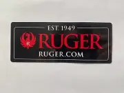 Ruger Firearms Vinyl Decal Bumper Window Safe Laptop Sticker 3 1/2 x 2