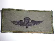USMC PARATROOPER WINGS - EMBROIDERED -SUBDUED