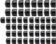 YDLMT 53 Pcs Gloss Black Motorcycle Engine Bolt Head Covers/Topper Caps Compatible With 2017-2022 Harley Touring Road King Electra Street Glide