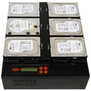 Systor 1:5 Flatbed SATA Hard Disk Drive HDD SSD Duplicator & Eraser 9GB/Min