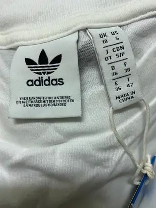 二手 Adidas 白色短袖T恤 S 正貨XBYO TEE