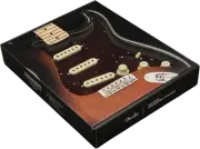 Genuine FENDER Pre-Wired VINTAGE NOISELESS Loaded Strat 11-Hole Shell Pickguard