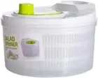 Salad Spinner Vegetable Lettuce Washer Dryer Serving Bowl Large White 8.86x5.91"