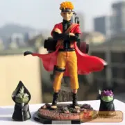Anime Ninja Shippuden Uzumaki Sennin Mode gama sennin PVC Figure Statue Toy Gift