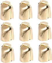 BCOATH 10pcs Dog Cat Collar Bells Accessory Diy Pet Jewelry Craft Fashionable Bell Pendant for Dog Collar