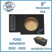 Ford Maverick 2024 8" PASSENGER side Sub Box Sealed Subwoofer Enclosure