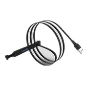 Angle Head Back Charging Line Fast Charging Gaming Cable for Lightning iPhone (1.8m)