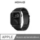 美國 NOMAD APPLE WATCH 不鏽鋼錶帶-42/44mm(黑)