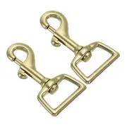 Lobster Clasp Keychains, 2Pcs 25mm Oval Clasps Swivel Trigger Snap Hook
