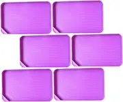 Generic 6pcs Plastic Diamond Trays Bead Sorting Tools for DIY Crafts Durable Rhinestone Plate Containers for Bead Dotting and Art Projects