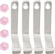 TQEBWUS Bed Sheet Fasteners - 4X Bed Sheet Fixing Clip with Lock Buckle,Blanket Sheet Holder with Lock Buckle Heavy Duty for Winter Quilt