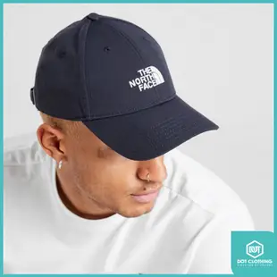 The North Face Cap TNF 北臉 黑白 Logo 刺繡 復古帽 老帽 帽子 基本款 DOT聚點