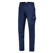 2 X Mens Hard Yakka 3056 Stretch Canvas Cargo Pants Navy