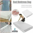 Single Double Bed Mattress Bag Dust Protector Storage Cover New