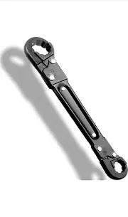 Angle On Plumbing Wrench, Dual Kwik Tite Plumbkng Wrench, Must Have For Plumbers