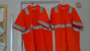 New Red Kap HI-Vis Safety Shirts ( XXL-SS ) ( Lot of 3 ) Orange NWOT