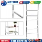165x53cm Over Toilet Storage Rack: Bathroom Organizer & Laundry Shelf