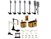 Hornby OO Gauge Trackside Accessories Pack Kit Model Railways New In Pack R574