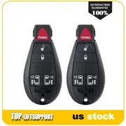 2 For Dodge Grand Caravan 2008 2009 2010 2011 2012-2020 Smart Remote Car Key Fob