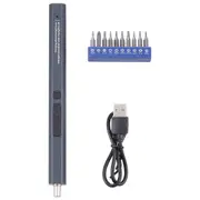 12-in-1 Rechargeable Cordless Electric Screwdriver Set with Type c Port