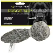 Doggie Tail Interactive Plush Dog Toys (Wiggles, Vibrates, and Barks, Stimula...