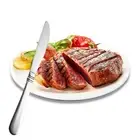 Steak Knife Slicer Spreader Jam Bread Stainless Steel Utensil Table Kitchen Cut