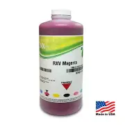 INX EcoSolvent MAGENTA Ink for Roland,Mutoh,Mimaki,i3200- 1 Liter - MADE IN USA