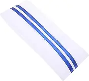 [TOVINANNA] Elegant Chef Hat for Adults Unisex Kitchen Cooking Cap Mens Baker Hat Restaurant Catering Supply Blue