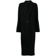 [Lisa Yang] Lisa Yang Single-breasted Fitted Coat 0 NUMERIC BLACK