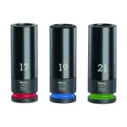 Wera 1/2" Wheel Impaktor C Socket Set 004595