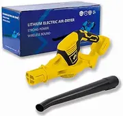 Leaf Blower 600w,21V Cordless Leaf Blower Garden blowers Cordless,Electric Garden Blower with Battery and Charger, for Lawn Care,Patio, Yard, Sidewalk,Snow Blowing