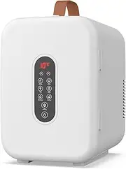 YOPOWER 10 Liter Mini Fridge, AC/DC Portable Personal Cooler, White