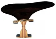 Solid Ebony Chinrest for Violin by SAS