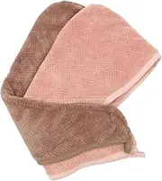 Baluue 2 Pack Dry Hair Hat Shower Cap Microfiber Soft Gentle Hair Dry Towel for Fast Drying