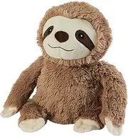 Warmies Plush Brown Sloth Microwavable Weighted Teddy with French Lavender Scent, Hot or Cold Wheat Bag for Cool Relaxation and Warm Relief