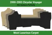 Lloyd Luxe Front Row Carpet Mat for 2000-2003 Chrysler Voyager (for: Chrysler)