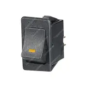 Narva Brand Off / On Rocker Switch With Push On Terminals Red LED