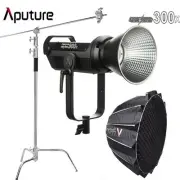 Aputure Light Storm 300x 350W LED Video Light + Light Dome III +C Stand Bag