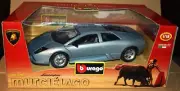 Lamborghini Murcielago 2001 1/18 Silver, Bburago Quality Italian Luxury Car, NIB