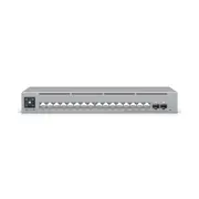 Ubiquiti UniFi Network,Pro Max 16 PoE Switch,16-port, Layer 3 Etherlighting, 2.5 GbE, PoE++ Output, Versatile Mounting Option,180W PoE, 2Yr Warr