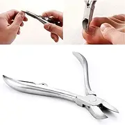 Podiatrist Toenail Clippers Toe Nail Clippers for Thick Nails and Ingrown Toenails - Heavy Duty Precision Pedicure Tool for Men & Women