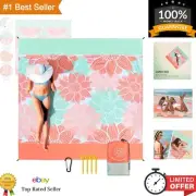 Waterproof Beach Blanket - Sandproof Extra Large Beach Mat - 79" X 83" - Durable