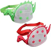 [COLLBATH] Cartoon Dinosaur Design Mesh Shell Bags for Kids Beach Bag Storage Play
